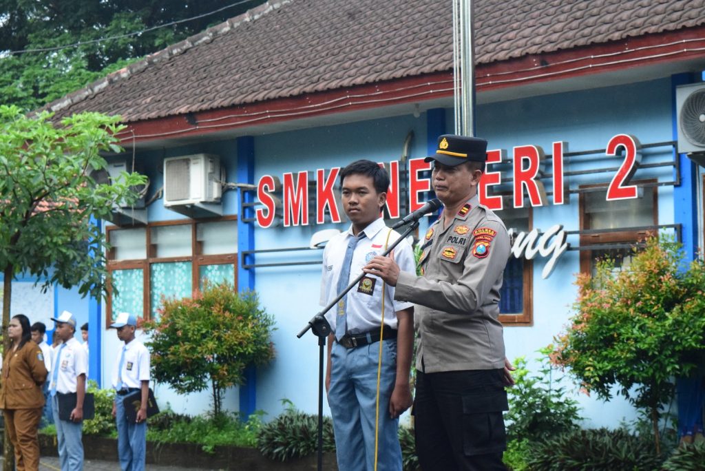 Siswa yang ingin menjadi anggota Polri